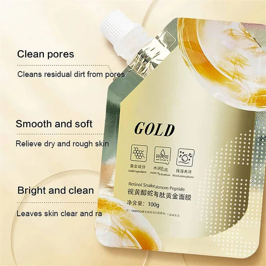 Instant Wrinkle Remover Retinol Gold Mask