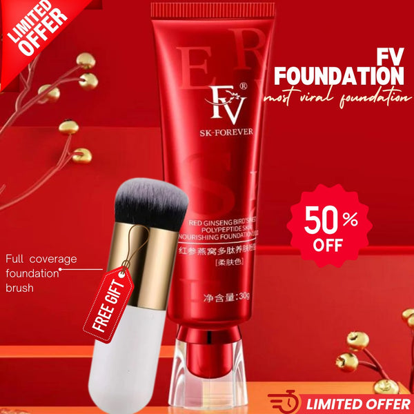 Buy 1 get 1 free - Buy Fv foundation & Get Foundation Blending Brush FREE
